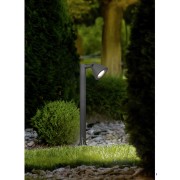 Lampione paletto giardino kAVERI GU10 in alluminio, antracite, IP44 Trio