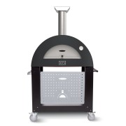 Forno a legna 2 pizze con base in acciaio Alfa Forni