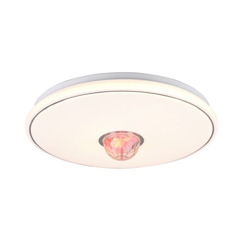 Rave plafoniera LED integrato RGB rotonda con telecomando RL lighting