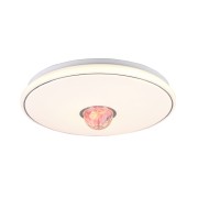 Rave plafoniera LED integrato RGB rotonda con telecomando RL lighting