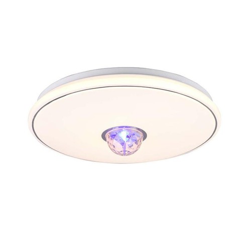 Rave plafoniera LED integrato RGB rotonda con telecomando RL lighting