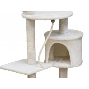 Tiragraffi per gatto alto 112cm graffiatoio gioco 709 2