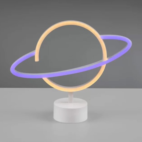 Planet lampada da tavolo senza fili LED H 24cm RL Lighting