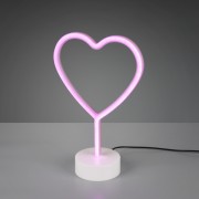 Heart lampada da tavolo senza fili LED H 29cm RL Lighting