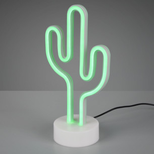 Cactus lampada da tavolo senza fili LED H 29cm RL Lighting 2