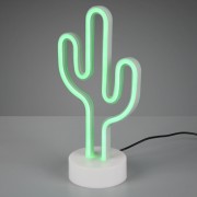 Cactus lampada da tavolo senza fili LED H 29cm RL Lighting