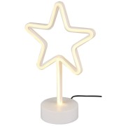 Star lampada da tavolo senza fili LED H 29 cm RL Lighting