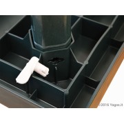 Tavolo-da-giardino-verde-Progarden--in-resina-80-x-75-x-h-72-cm