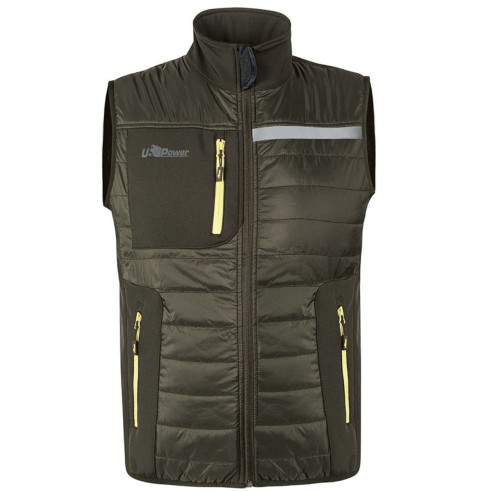 Gilet da lavoro Wall Dark Green U-Power