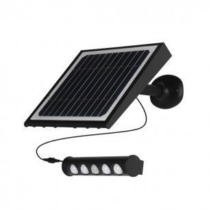 Proiettore LED con pannello fotovoltaico 8W 4000K Genius Century GNS-081240 2