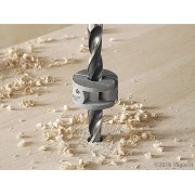 Set spinatura con spine centraggio punta trapano Wolfcraft arresto profondità