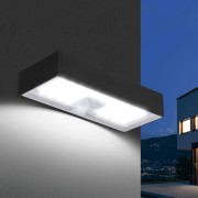 Applique con pannello solare LED Domino 6W 4000K Century DOMNE-061240