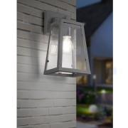 Applique da esterno Arkansas in alluminio, 1xE27, IP23 Trio