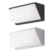 Applique angolare da esterno LED Luxon in alluminio, 12W, 1550LM, IP54