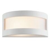 Plafoniera Cervinia in gesso bianco verniciabile 1xE27 IN.TEC.