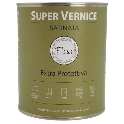 Super vernice finitura satinata Fleur