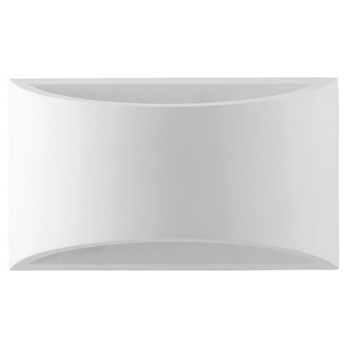 Applique Astron in gesso bianco verniciabile 1xG9 IN.TEC.