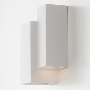 Applique Foster in gesso bianco verniciabile 4xGU10 IN.TEC. 2