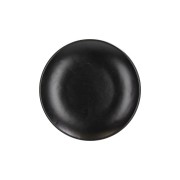 Piatto dessert 20 cm gres porcellanato Ritual nero