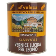 Vernice di finitura trasparente lucida per legno Sintival Veleca