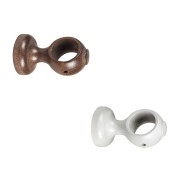 Supporto da 50mm per bastone tende D. 28mm legno Errebi