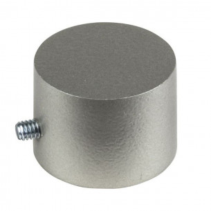 Terminali per bastone tende in metallo 2pz D. 20mm Tappo Errebi 2