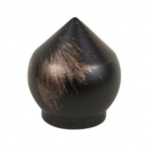 Terminali per bastone tenda in metallo 2pz Bulbo Errebi 2