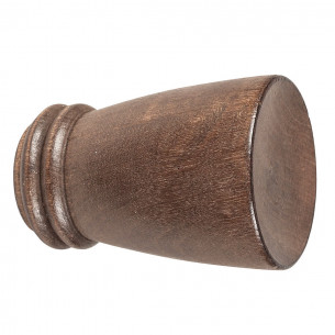 Terminali per bastone tende legno 2pz Tromba Errebi 2