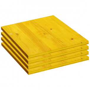 Tavole rinforzo per piedi piscina 50x50 h 3 cm 4pz