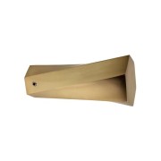 Terminale per bastone tende in metallo 1pz D. 20mm Spirale oro satinato errebi