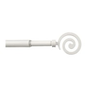 Kit bastone per tenda estensibile Spirale 40/70 cm Mini Ø 12 mm Errebi bianco