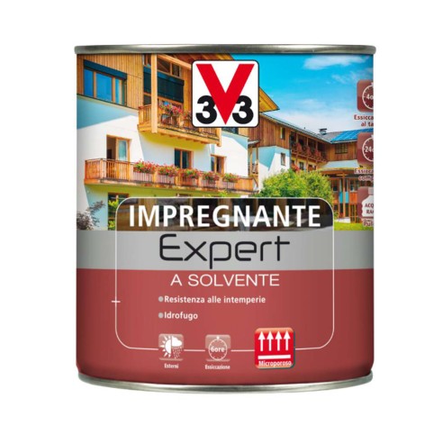 Impregnate Expert a solvente impregnante legno esterno 750 ml V33