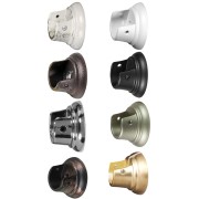 Supporto laterale per bastone tende D. 20mm metallo 2pz Errebi