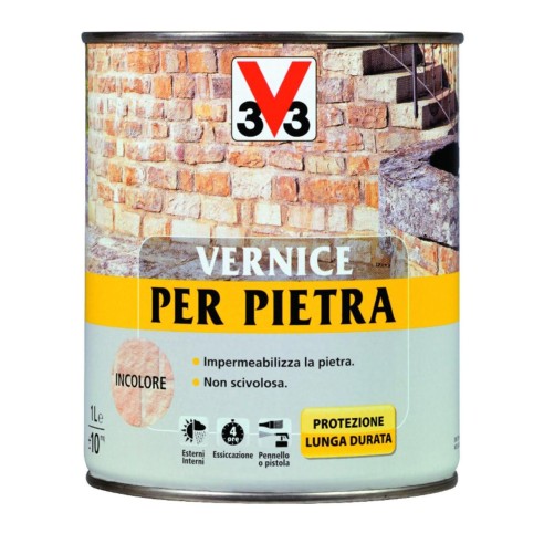 Vernice per pietra 1L Incolore V33