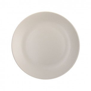 Piatto piano 26 cm gres porcellanato Ritual tortora Tognana