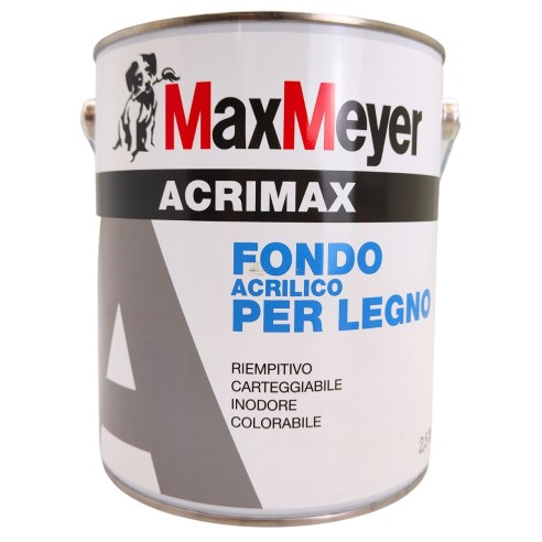 Acrimax fondo acrilico per legno Max Meyer