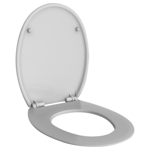 Sedile WC Shape cerniere Inox aperto