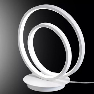 Lampada da tavolo Kara LED integrato bianco Ø25 cm Novecento lampadari 2