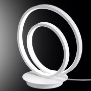 Lampada da tavolo Kara LED integrato bianco Ø25 cm Novecento lampadari