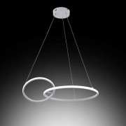 Lampada a sospensione kara LED integrato bianco Novecento