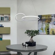 Lampada a sospensione kara LED integrato bianco Novecento