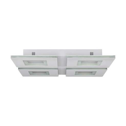 PADROGIANO-Z plafoniera quadrata LED RGB dimmerabile 26W Eglo