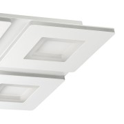 PADROGIANO-Z plafoniera quadrata LED RGB dimmerabile 26W Eglo