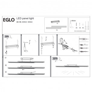 SALITERAS-Z plafoniera Smart LED RGB dimmerabile Eglo 2