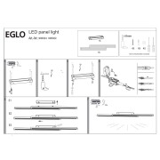 SALITERAS-Z plafoniera Smart LED RGB dimmerabile Eglo montaggio