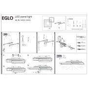 SAVATARILA-Z plafoniera Smart LED RGB dimmerabile Eglo montaggio