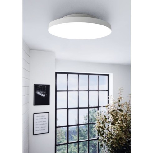 TURCONA-Z plafoniera rotonda Smart LED RGB dimmerabile Eglo