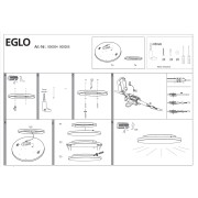 TURCONA-Z plafoniera rotonda Smart LED RGB dimmerabile Eglo istruzioni