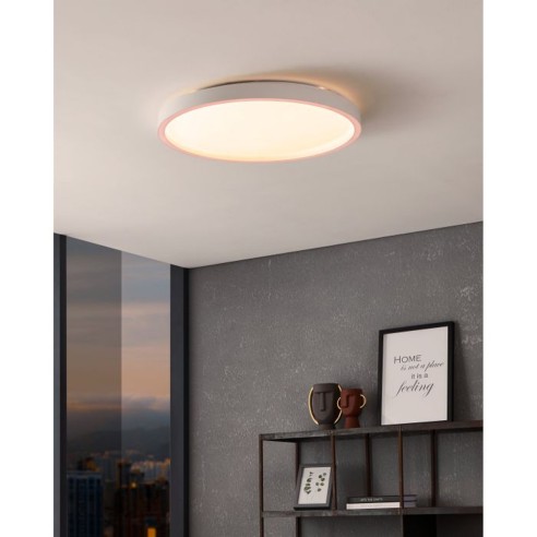 MONTEMORELOS-Z plafoniera rotonda Smart LED RGB dimmerabile Eglo
