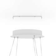 LOBINERO-Z lampada a sospensione bianco Smart LED RGB dimmerabile Eglo